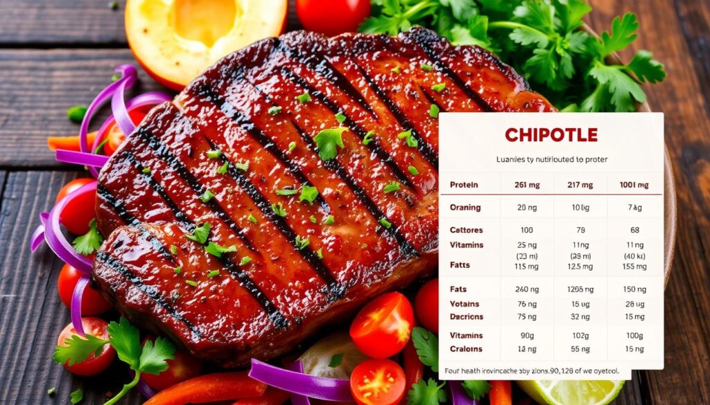 Chipotle Steak Nutritional Information