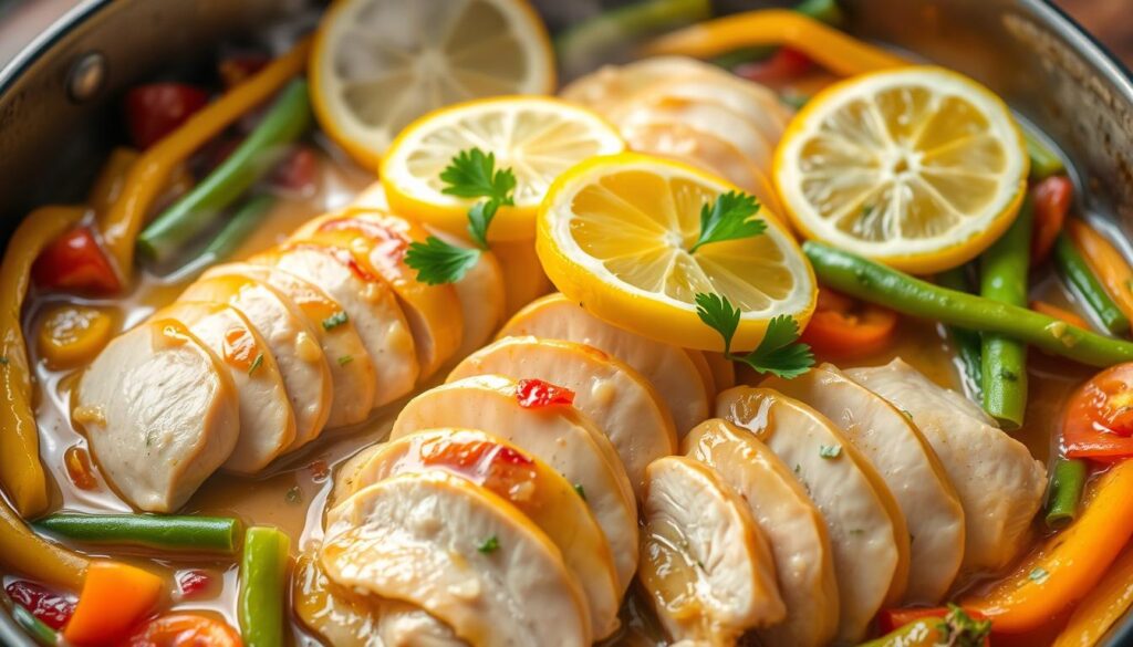 Honey Lemon Skillet Chicken Recipe