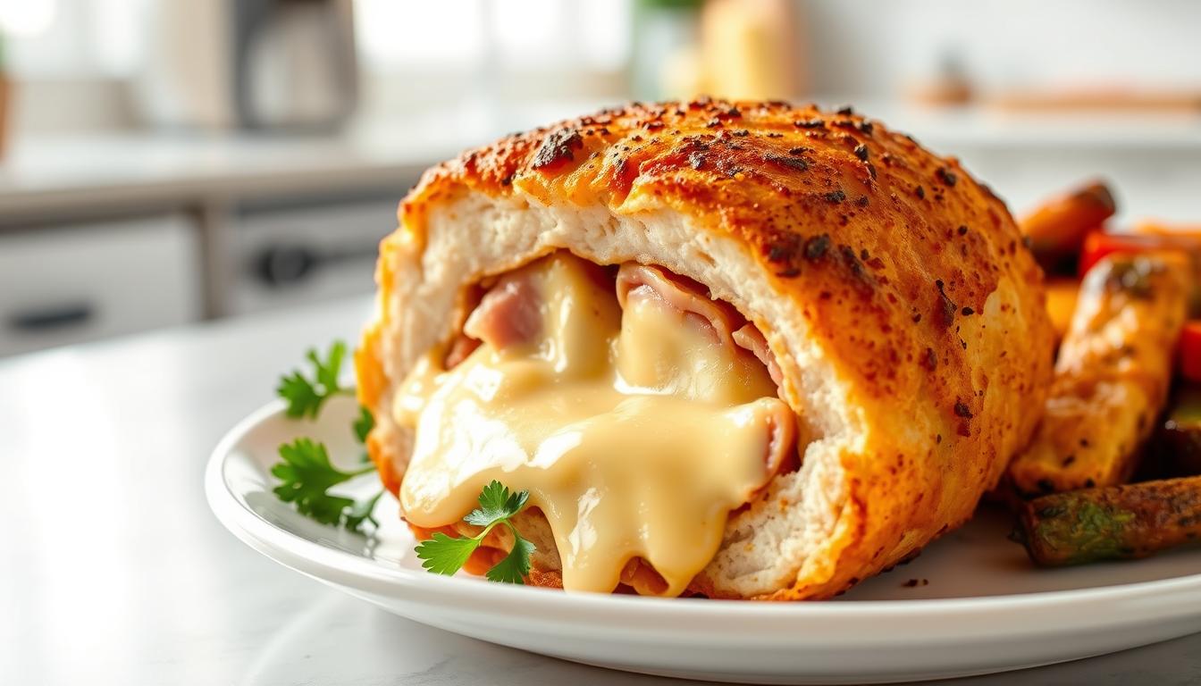 chicken cordon bleu air fryer