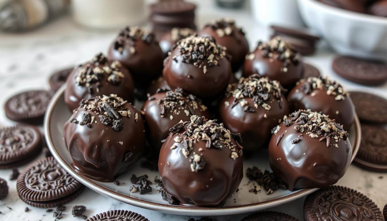 easy oreo truffles no bake recipe