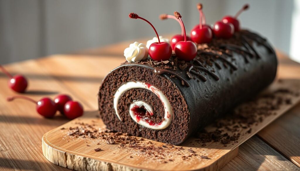 homemade cake roll