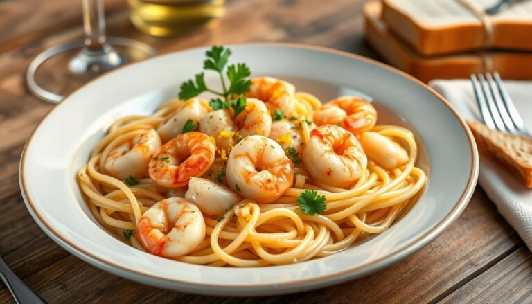 shrimp and scallop pasta